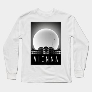 Vienna Poster Design Long Sleeve T-Shirt